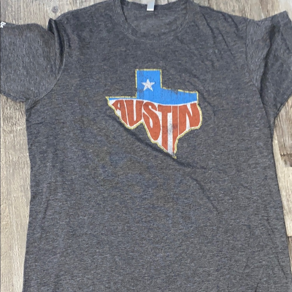 Gray Austin Graphic adult T-Shirt
